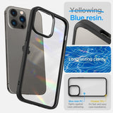 Spigen iPhone 14 Pro Max -suojakuori Ultra Hybrid Matte Black