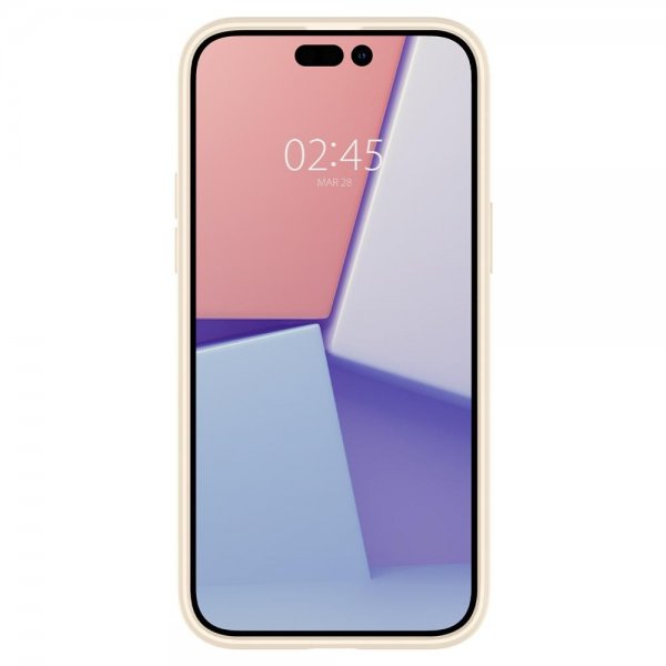 Spigen iPhone 14 Pro Max Ultra Hybrid -kuori, hiekanvärinen