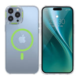 iPhone 14 Pro Max Suojakuori TPU MagSafe Vihreä