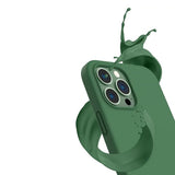 Rvelon iPhone 14 Pro Silikonikuori MagSafe Vihreä