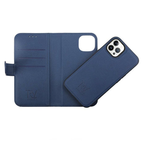 Rvelon iPhone 14 Pro -magneettikotelo, irrotettava, sininen