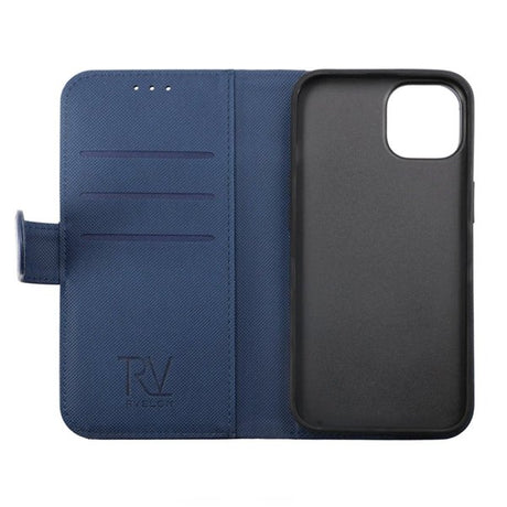 Rvelon iPhone 14 Pro -magneettikotelo, irrotettava, sininen