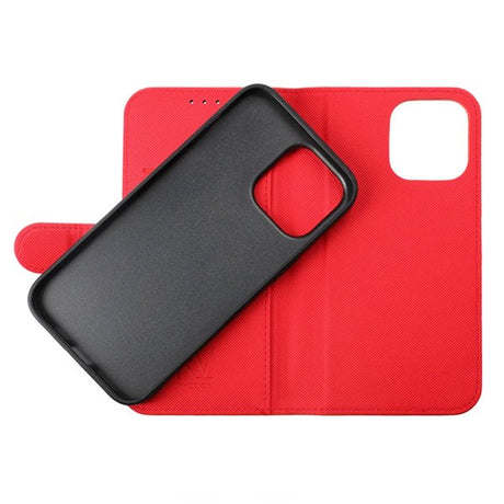 Rvelon iPhone 14 Pro -magneettikotelo, irrotettava, punainen