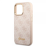 Guess iPhone 14 Pro Kuoret 4G Logo Rosa