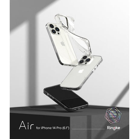 Ringke iPhone 14 Pro Air Glitter -suojakuori läpinäkyvä
