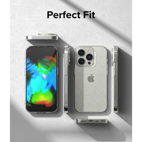 Ringke iPhone 14 Pro Air Glitter -suojakuori läpinäkyvä
