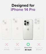 Ringke iPhone 14 Pro Air Glitter -suojakuori läpinäkyvä