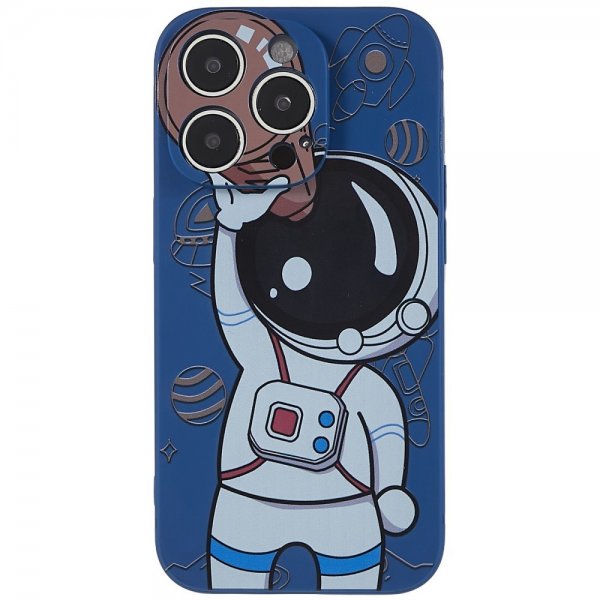 iPhone 14 Pro Kuoret Astronautti Sininen Ruskea