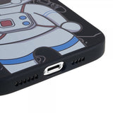iPhone 14 Pro Kuoret Astronautti Musta Ruskea