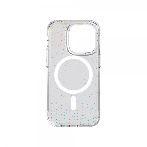 Tech21 iPhone 14 Pro -suojakuori Evo Sparkle MagSafe Radiant