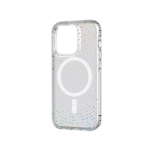 Tech21 iPhone 14 Pro -suojakuori Evo Sparkle MagSafe Radiant