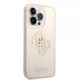 Guess iPhone 14 Pro Kuori Full Glitter Kulta