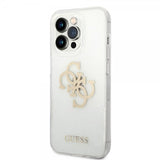 Guess iPhone 14 Pro Kuori Full Glitter Transparent
