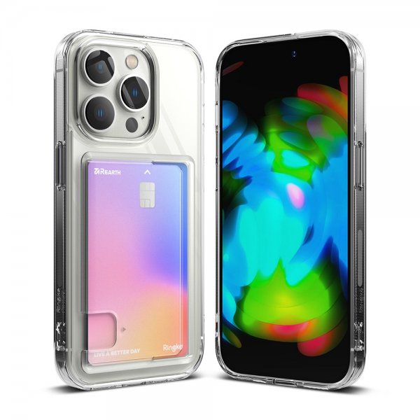 Ringke iPhone 14 Pro Kuori Fusion Card Clear