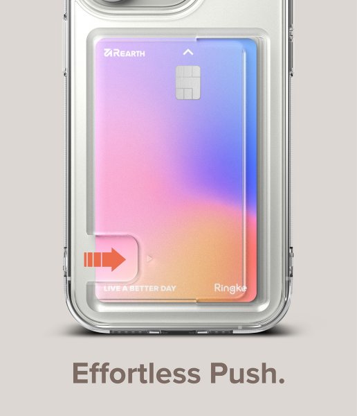 Ringke iPhone 14 Pro Kuori Fusion Card Clear
