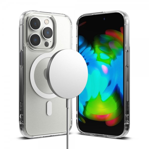 Ringke iPhone 14 Pro -suojakuori Fusion Magnetic Matte Clear