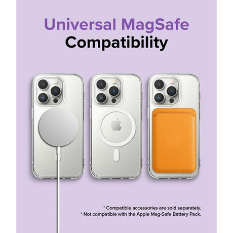 Ringke iPhone 14 Pro -suojakuori Fusion Magnetic Matte Clear