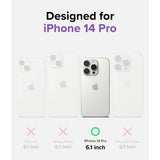 Ringke iPhone 14 Pro -suojakuori Fusion Magnetic Matte Clear