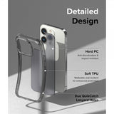 Ringke iPhone 14 Pro Kuori Fusion Matte Smoke Black