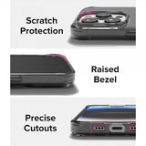 Ringke iPhone 14 Pro Kuori Fusion Matte Smoke Black