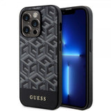 Guess iPhone 14 Pro Kuori G Cube MagSafe Musta