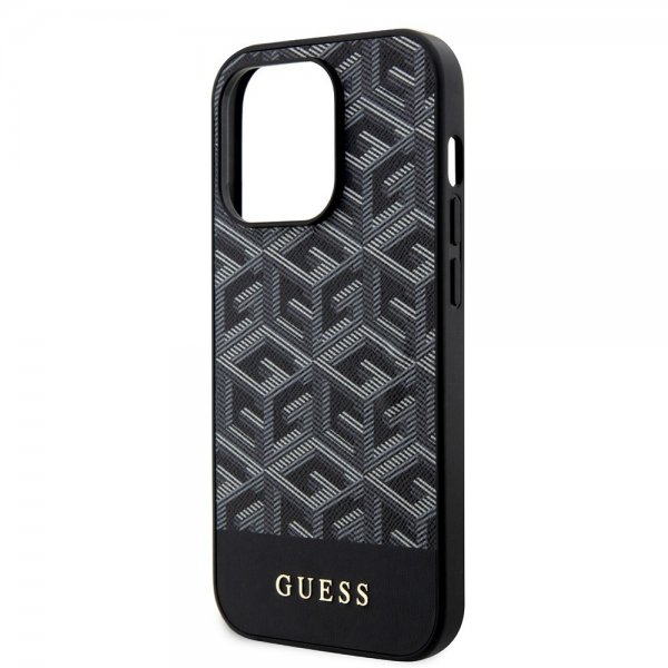 Guess iPhone 14 Pro Kuori G Cube MagSafe Musta