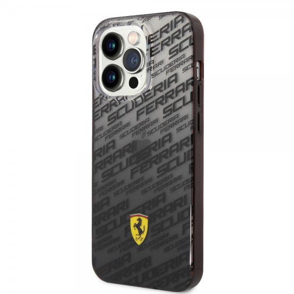 Ferrari iPhone 14 Pro Kuoret Gradient Scuderia Musta