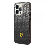 Ferrari iPhone 14 Pro Kuoret Gradient Scuderia Musta