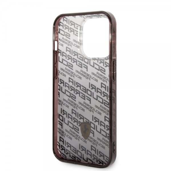 Ferrari iPhone 14 Pro Kuoret Gradient Scuderia Musta
