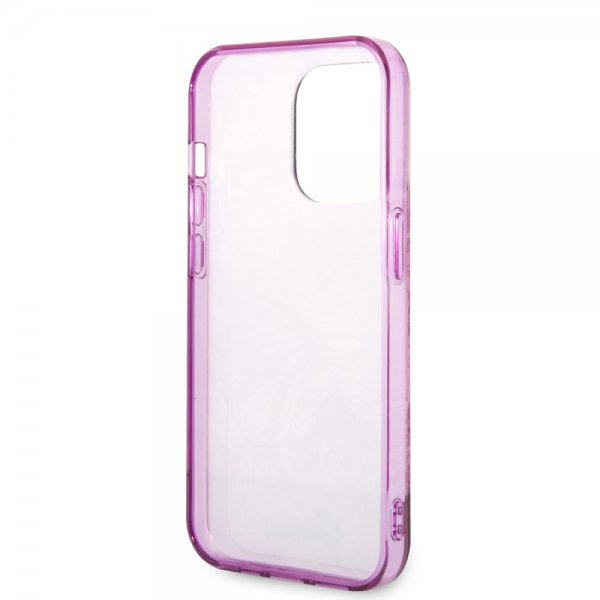 Guess iPhone 14 Pro Kuori Jungle Pink