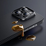 Benks iPhone 14 Pro -kuori, kevlar, MagSafe, musta