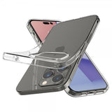 Spigen iPhone 14 Pro -suojakuori Liquid Crystal Crystal Clear