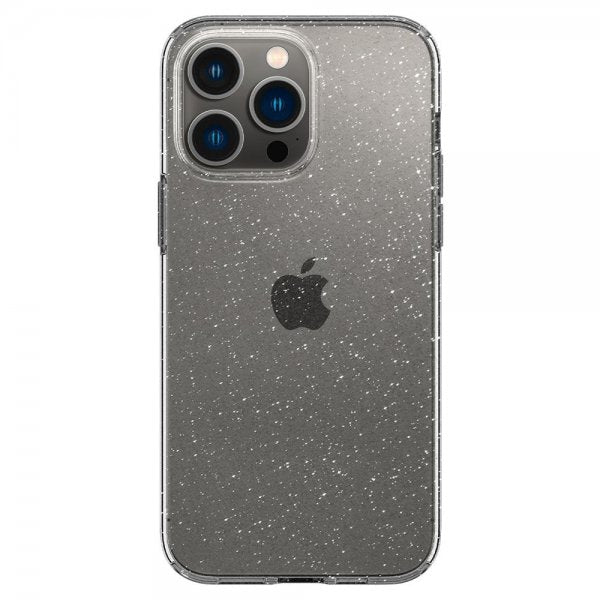 Spigen iPhone 14 Pro -suojakuori Liquid Crystal Glitter Crystal Quartz