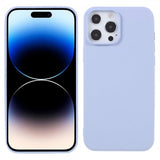 X-Level iPhone 14 Pro Kuori Liquid Silicone Violetti