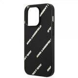 Karl Lagerfeld iPhone 14 Pro Kuori Logomania Musta