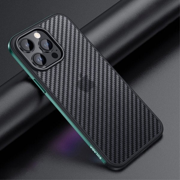 Sulada iPhone 14 Pro Kuoret Luxury Series Vihreä