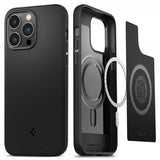 Spigen iPhone 14 Pro -suojakuori Mag Armor MagFit Matte Black