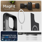 Spigen iPhone 14 Pro -suojakuori Mag Armor MagFit Matte Black