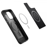 Spigen iPhone 14 Pro -suojakuori Mag Armor MagFit Matte Black