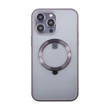 Rvelon iPhone 14 Pro -suojakuori MagSafe-sormuksella, violetti