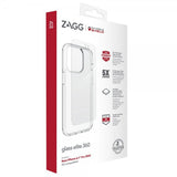 ZAGG InvisibleShield iPhone 14 Pro Kuori näytönsuojalla Glass Elite 360