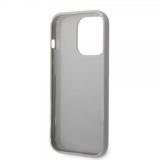 Karl Lagerfeld iPhone 14 Pro Kuori Monogram Iridescent Silver