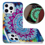 iPhone 14 Pro Kuoret Kuvio Sininen Mandala