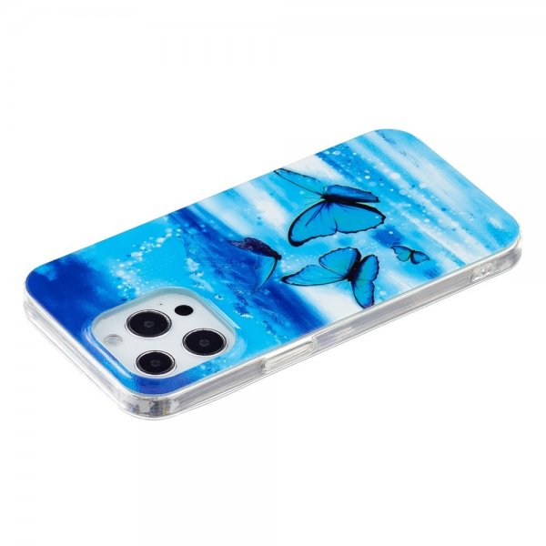 iPhone 14 Pro Kuoret Siniset Perhoset