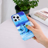 iPhone 14 Pro Kuoret Siniset Perhoset