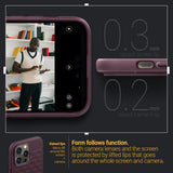 Caseology iPhone 14 Pro -suojakuori Parallax Mag Burgundy Bean