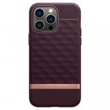 Caseology iPhone 14 Pro -suojakuori Parallax Mag Burgundy Bean