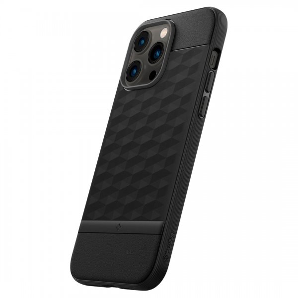 Caseology iPhone 14 Pro -suojakuori Parallax Mag Matte Black