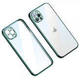 Sulada iPhone 14 Pro Kuori, kullattu reuna, vihreä