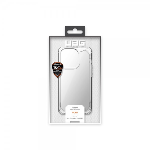 Urban Armor Gear (UAG) iPhone 14 Pro -suojakuori Plyo Ice